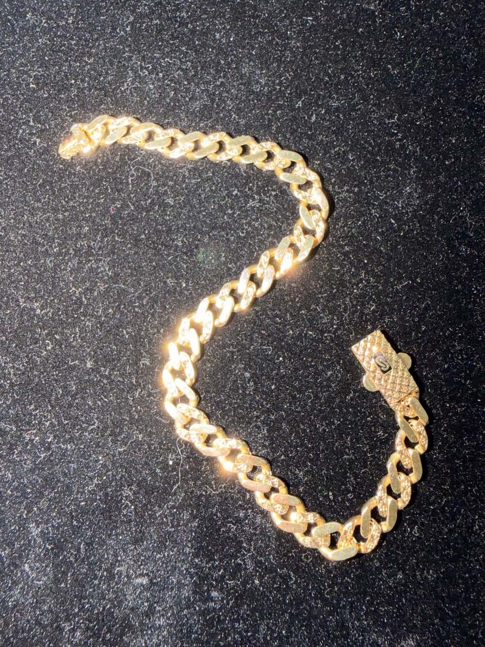 18K YG Bracelet with Box Clasp